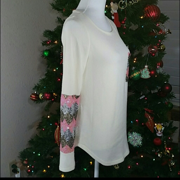 Style Rack Sequined Sweater Sz.S - Picture 10 of 10